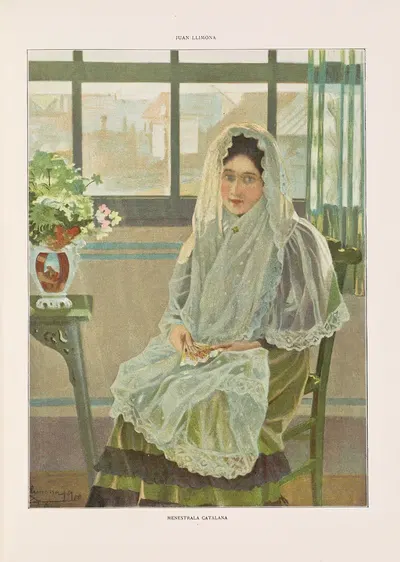Альбом салона Pl.35 by Мигель Сегуи, 1903 — digital art print download