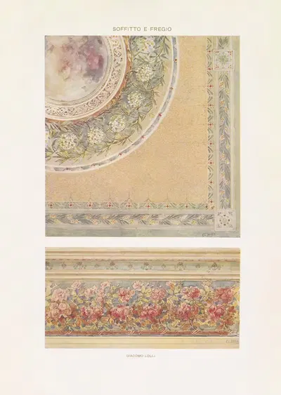 Современное декоративное искусство Том II Пл.04 by Пол Венцель, 1910 — digital art print download