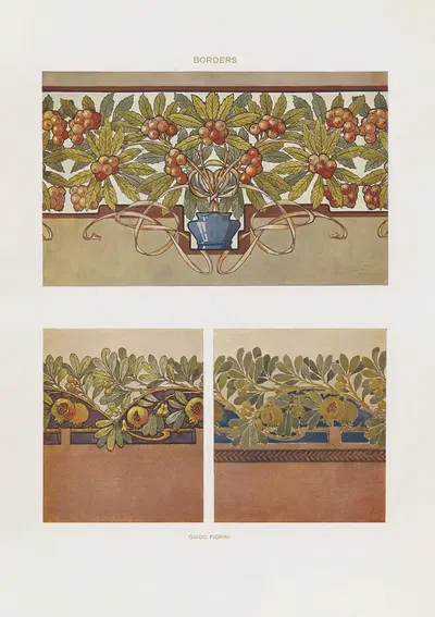 Современное декоративное искусство Том II Пл.26 by Пол Венцель, 1910 — digital art print download