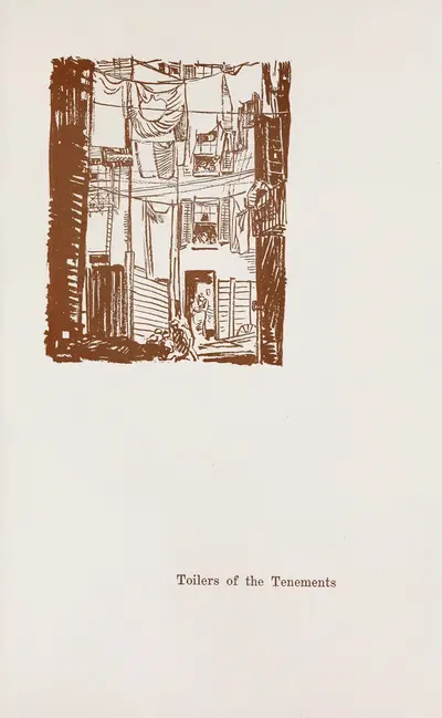 Toilers of the Tenements by Theodore Dreiser, 1923 — digital art print download