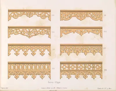 La décoration en bois découpé Pl.12 by A. Sanguineti — digital art print download