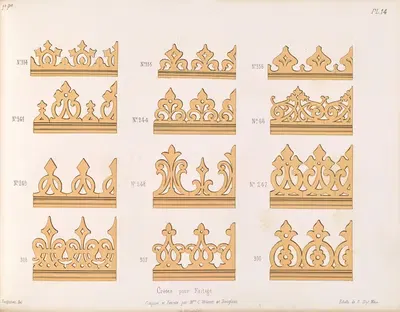 La décoration en bois découpé Pl.15 by A. Sanguineti — digital art print download