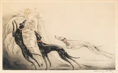 Курсинг II by Луи Икарт, 1929 — digital art print download