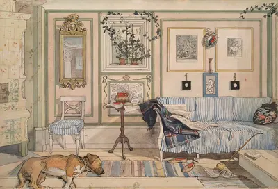 Cosy Corner by Carl Larsson — digital art print download