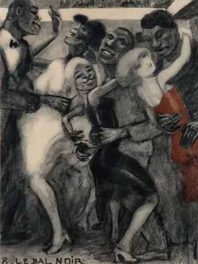 Фауна танцев Пл.03 by Жан Ошер, 1925 — digital art print download