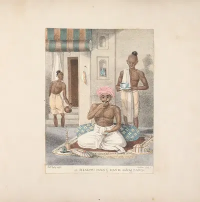 Costumes of India Pl.01 by Sir Charles D'Oyly, 1830 — digital art print download