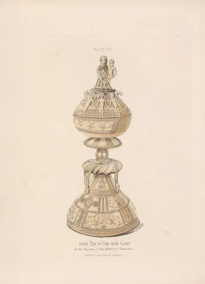 Ivory Cup by William Bell Scott — digital art print download