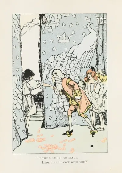 Белоснежка и семь гномов Пл.01 by Чарльз Баклс Фоллс, 1913 — digital art print download