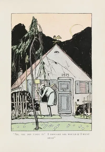 Белоснежка и семь гномов Пл.12 by Чарльз Баклс Фоллс, 1913 — digital art print download