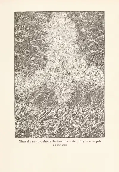 Сказки Ганса Христиана Андерсена Пл.03 by Дугалд Стюарт Уокер, 1914 — digital art print download