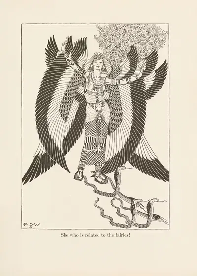 Сказки Ганса Христиана Андерсена, пл. 25 by Дугалд Стюарт Уокер, 1914 — digital art print download