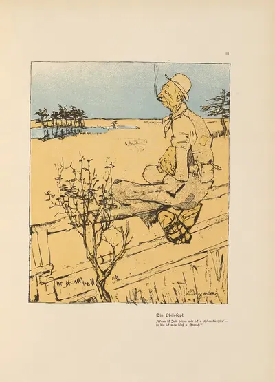Гезиндель Пл.01 by Рудольф Вилке, 1908 — digital art print download