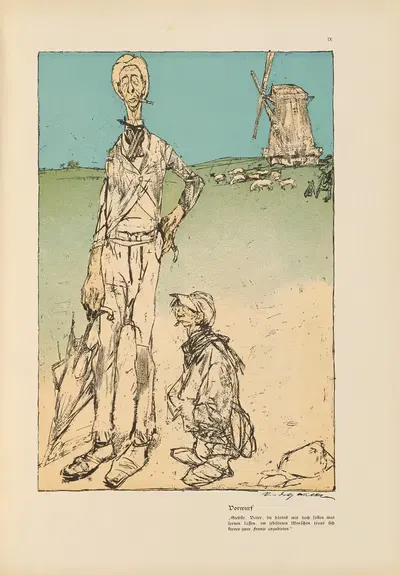 Сброд Pl.07 by Рудольф Вилке, 1908 — digital art print download