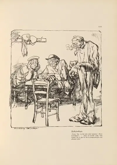 Сброд Pl.16 by Рудольф Вилке, 1908 — digital art print download