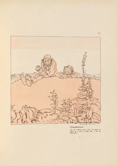 Прислуга пл.23 by Рудольф Вилке, 1908 — digital art print download