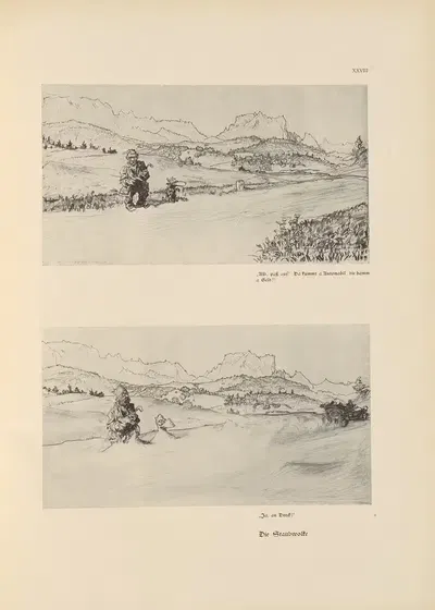 Гезиндель Pl.26 by Рудольф Вилке, 1908 — digital art print download
