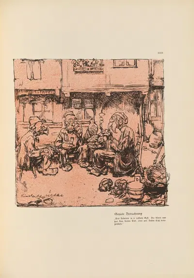 Гезиндель пл.27 by Рудольф Вилке, 1908 — digital art print download