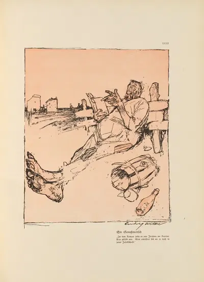 Негодяи Пл.30 by Рудольф Вилке, 1908 — digital art print download