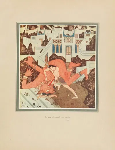 Так битва закончилась by Эдмунд Дюлак, 1919 — digital art print download