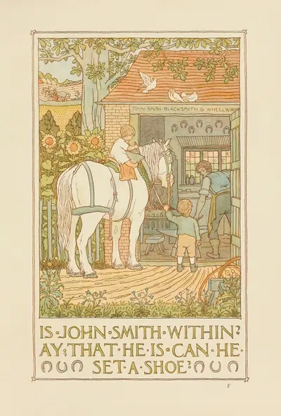 Is John Smith Within by Francis Donkin Bedford — digital art print download
