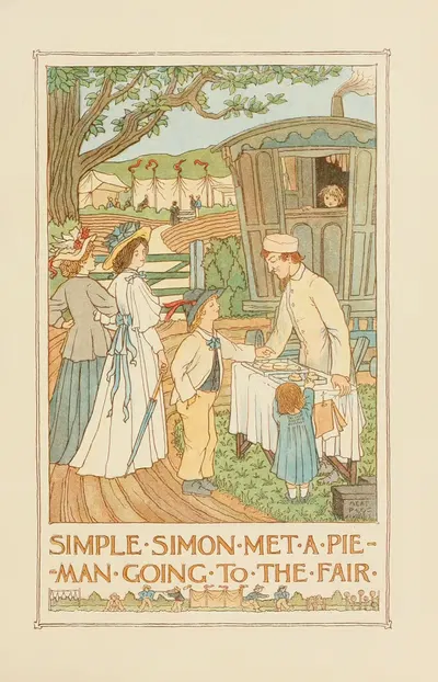Simple Simon by Francis Donkin Bedford — digital art print download