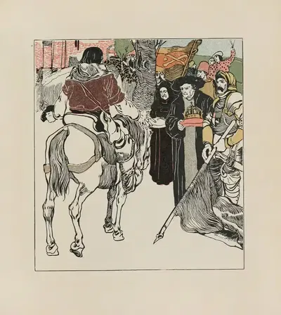 Югендбухере Герлаха, пл. 07 by Ханс Фраунгрубер — digital art print download