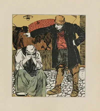 Югендбухерея Герлаха Пл.10 by Ханс Фраунгрубер — digital art print download
