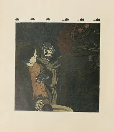 Юношеская библиотека Герлаха пл. 11 by Ханс Фраунгрубер — digital art print download