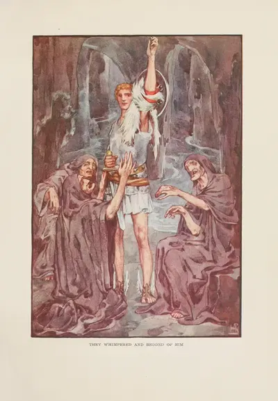 Они всхлипывали и умоляли его by Хелен Страттон, 1915 — digital art print download
