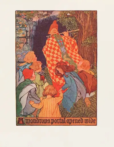 Чудесный портал широко открылся by Хоуп Данлап, 1910 — digital art print download