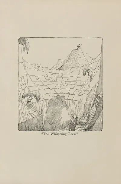 The Whispering Rocks by Hugh Lofting, 1922 — digital art print download