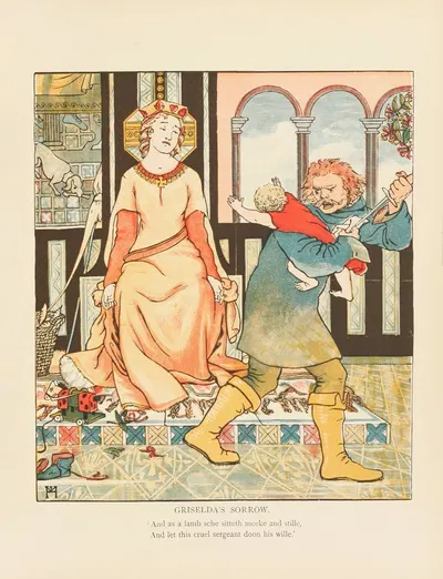 Griselda’s Sorrow by Mary Eliza Joy Haweis, 1907 — digital art print download