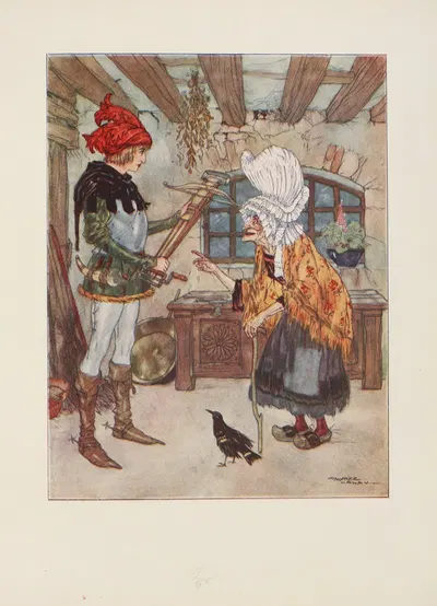 'Возьми этот арбалет, сын короля' by Морис Лалю, 1915 — digital art print download