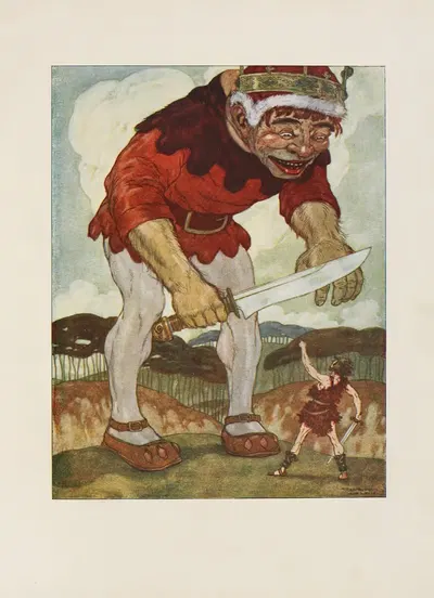 Твоя огромная масса меня не пугает by Морис Лалю, 1915 — digital art print download