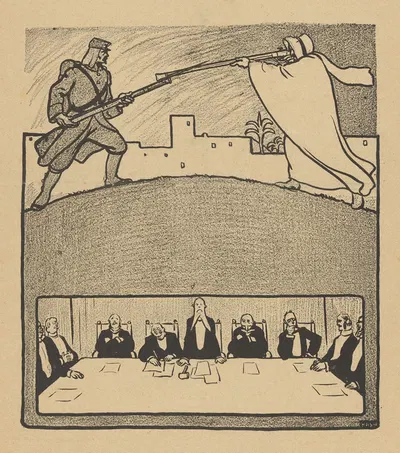 De Notenkraker, 17 augustus 1907 ; Schijn en wezen by Albert Hahn, 1907 — digital art print download