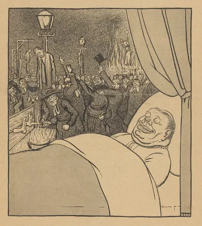 Щелкунчик, 29 июня 1907; Избирательная мечта человека Божьего by Альберт Хан, 1907 — digital art print download