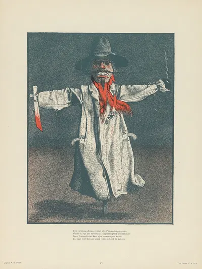 Vogelverschrikker by Albert Hahn, 1905 — digital art print download