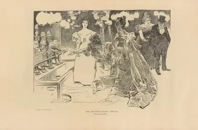 Облигации Хоупвелла за границей by Чарльз Дана Гибсон, 1893-1900 — digital art print download