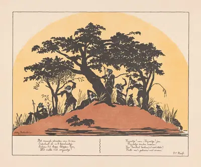 Яркие лучи солнца by Нелли Боденхейм, 1927 — digital art print download