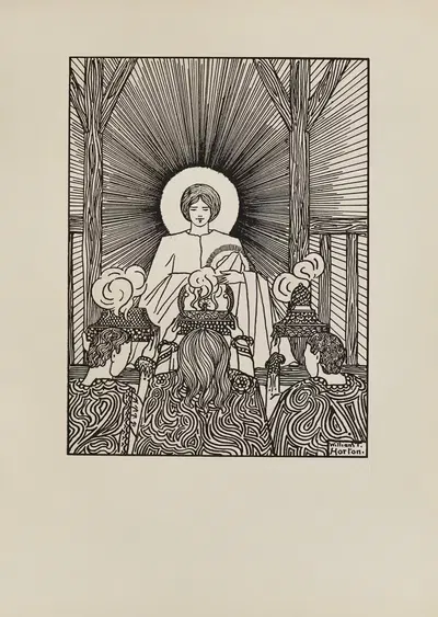 A book of images Pl.18 by William Thomas Horton, 1898 — digital art print download