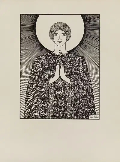 A book of images Pl.21 by William Thomas Horton, 1898 — digital art print download