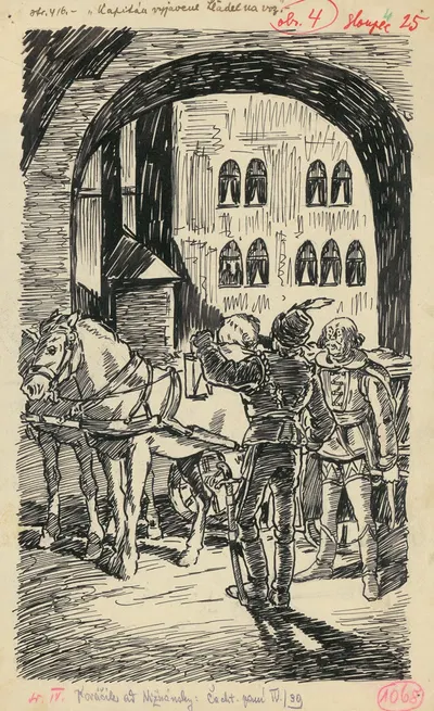 4.- Ночной приход by Андрей Ковачик, 1936 — digital art print download