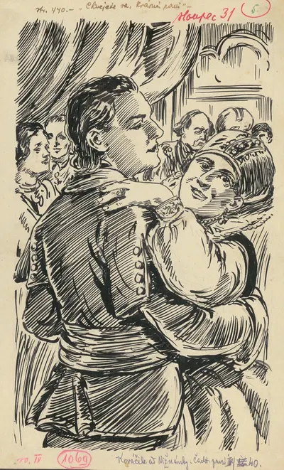 5.- В танце by Андрей Ковачик, 1936 — digital art print download