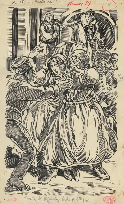 6.- Похищение by Андрей Ковачик, 1936 — digital art print download