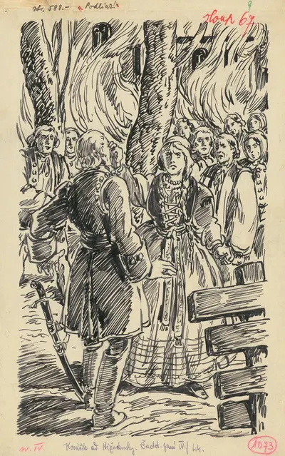 9.- Пожар by Андрей Ковачик, 1936 — digital art print download