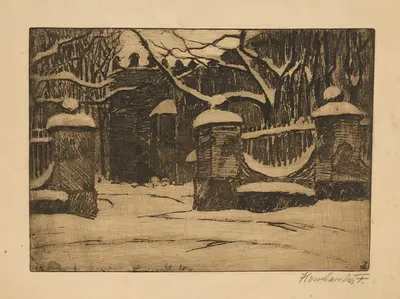 Замок в Стражках by Фрида Константин, 1900–1918 — digital art print download