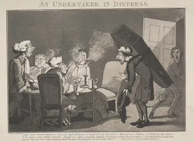 Гробовщик в бедственном положении by Джордж Мута́рд Вудвард, 1796 — digital art print download