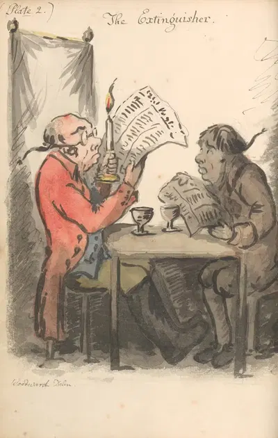 Угаситель by Джордж Мута́рд Вудвард, 1808 — digital art print download