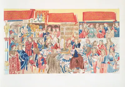 Tapisserie de Nancy 2 by Achille Jubinal, 1838 — digital art print download