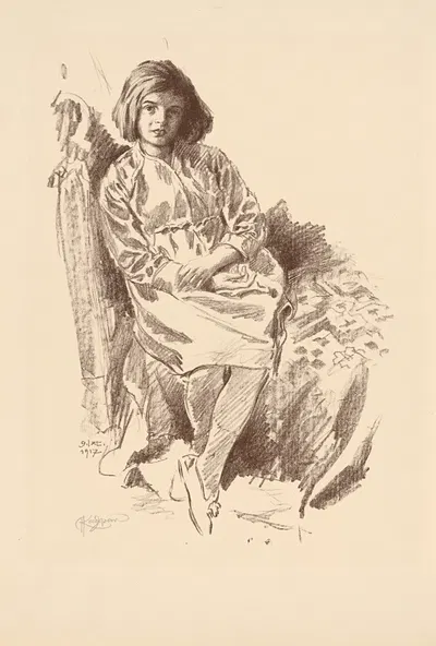 Жетинка by Адольф Кашпар, 1917 — digital art print download